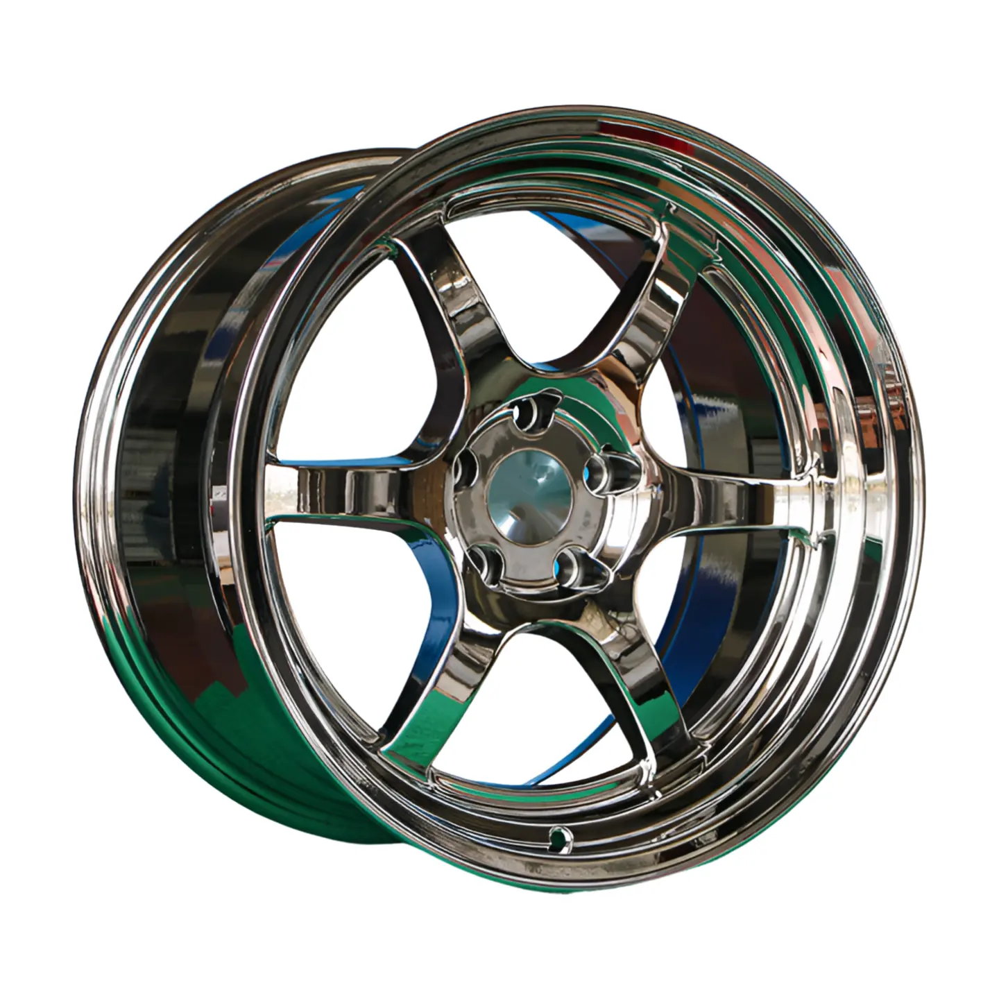 Jy chrome RAYS VOSSEN CVT15 16 17 18 19 pollici 4 fori e 5 fori nuovi cerchi in lega di alluminio adatti per ruote di autovetture