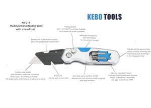 Nhiệm Vụ Nặng Nề Ergonomic Xử Lý Bền Lưỡi Phá<span class=keywords><strong>t</strong></span> Hành Nhanh Chóng Đa Năng Thiế<span class=keywords><strong>t</strong></span> Kế Công Nghiệp Sử Dụng <span class=keywords><strong>T</strong></span>ùy Chỉnh An Toàn Tiện Ích Dao - Product Image 2