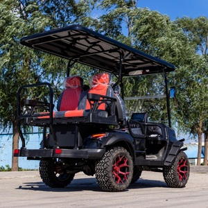 Carrito de Golf Elevado Todoterreno con Velocidad de Conducción de 80-100 km/h, Buggy con Batería de Litio de 2 Plazas - Product Image 3