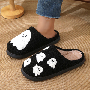 Nouvelles pantoufles d'hiver en peluche douce de haute qualité pour intérieur et extérieur, confortables, légères, avec logo personnalisé, motif fruits - Product Image 5