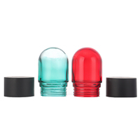 Bouteille en verre colorée de 100 ml avec bouchon de sécurité pour enfants, pot en verre avec dôme en verre de 26 dram, pot en verre résistant aux enfants, bouchons anti-enfants