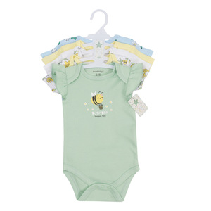 Body per Neonati a Maniche Corte, Tema Animali, Stile Coreano, Unisex, in Cotone, per Tutte le Stagioni, Produzione all'Ingrosso/OEM - Product Image 6