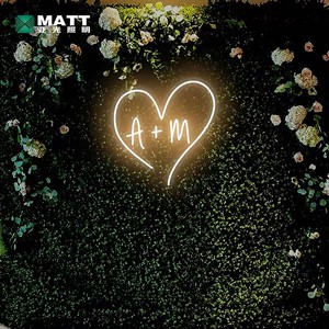 Letrero de Neón LED con Forma de Corazón, Luz de Amor Personalizada |   Lámpara Decorativa Romántica para Pared de Dormitorio |   Regalo de San Valentín para Ella |   Fábrica Mayorista - Product Image 4