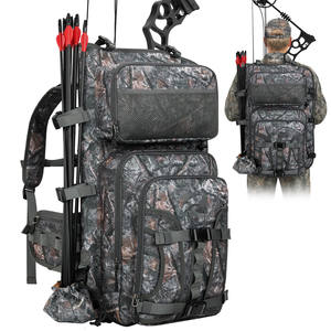 Bolsa de Arquería Verde OD de Tamaño Personalizado, Estuche Suave para Arco Compuesto con Correa para Hombro y Bolsillo para Flechas, Mochila para Arco Compuesto - Product Image 1