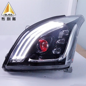 Pièces de course automobiles : Verre de phare de voiture FQD49, ensemble de phares modifiés, <span class=keywords><strong>film</strong></span> de protection pour phares pour Toyota Prado 2003-2009 - Product Image 3