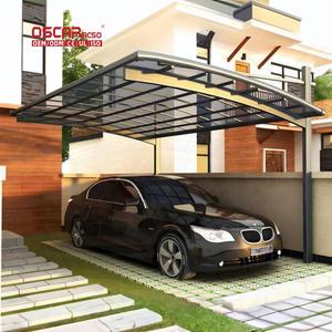 Cochera de Policarbonato y Aluminio de Diseño Único para Estacionamiento Residencial y Público - Product Image 1
