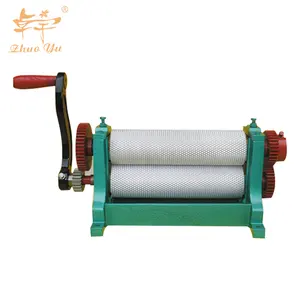 Beekeeping Manufacture Commercial Low Price Manual Beeswax Foundation Embossing Machine Beeswax Comb Foundation Press Roller