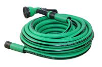 Tuyau d'arrosage tressé anti-emmêlement pour jardin, flexible, conception simple pour petits jardins privés, soin des herbes et des fleurs