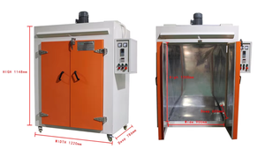 Sistemas de Pintura en Polvo con Pistola de Pulverización/Cabina de Pintura/Horno de Curado, Operación Automática con PLC y Motor para Sustratos Metálicos - Product Image 3