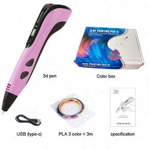 Juguete Educativo Infantil Hecho a Mano, Bolígrafo de Impresión 3D de Alta Temperatura, Estuche de Viaje, Regalo de Cumpleaños y Navidad para Niños - Product Image 2
