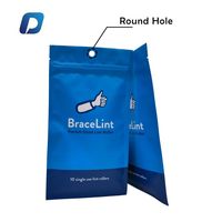 Pochette de support Ziplock personnalisée brillante pour écouteurs mobiles casque chargeur de téléphone portable câble accessoires étui emballage PET durable