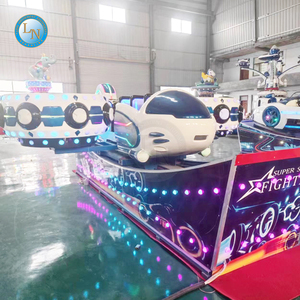 Portable Mini Flying Car Children's Space Ship Amusement Park Carnival Rides Made of Durable Fiberglass <b>for</b> Shopping Mall Use - Product Image 4