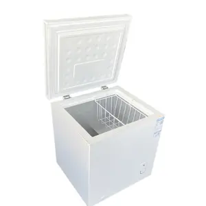 Congelador Horizontal de una puerta para el hogar, congelador profundo de alimentos de 60L