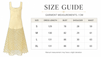 Nouvelle Collection Printemps : Robe en Nylon Faite Main Importée avec Maille Creuse et Strass pour Femme