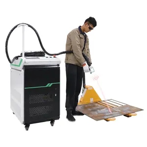 Laser Cleaner Pulse Laser Cleaning Machine 300w For Paint Oil Wood