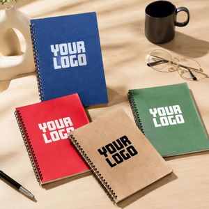 Cuadernos Ecológicos Escolares en Promoción, A5, Personaliza Tu Propio Diseño, Cuaderno Espiral para la Escuela - Product Image 1