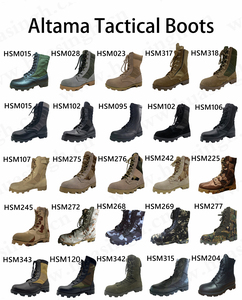 ZH, Venta Directa de Fábrica, Botas Tácticas Altama con Cremallera Lateral, Fuerte Agarre, Botas de Senderismo para Exteriores y Selva con Orificios de Ventilación HSM106 - Product Image 6