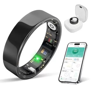Bague connectée pour la surveillance de la fréquence cardiaque, de l'oxygène sanguin, du sommeil et de la santé, avec compteur de pas, étanche, fabriquée en Chine, suivi de la fréquence cardiaque - Product Image 6