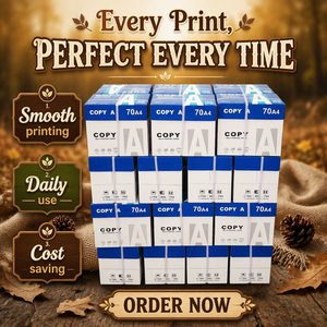 Papel de Copia Premium Grado A4, 80 g/m², 500 Hojas/Resma, Papel de Impresión de Oficina de Alta Calidad, Papel Blanco para Copiar, 5 Resmas/Caja - Product Image 2