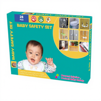 Probebi Baby Supplies Produits pour bébés de tous types Ensemble de sécurité pour bébés avec protège-porte