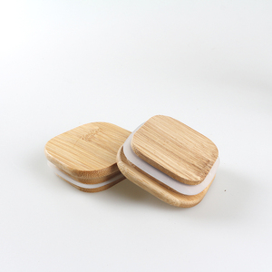 Pots <span class=keywords><strong>en</strong></span> faïence de verre de stockage de cuisine de couleur transparente personnalisée <span class=keywords><strong>en</strong></span> Chine pots d'épices et d'aliments imprimés avec couvercles - Product Image 2