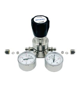 Regolatore di Pressione di Alta Qualità in Acciaio Inox 316, Valvola di Riduzione della Pressione a Flusso Medio 1/4 per Analisi di Gas ad Alta Purezza - Product Image 5