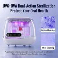 Nettoyeur à ultrasons pour bagues dentaires, rétentionnelles, bijoux, lentilles de contact, prothèses dentaires, dômes, Invisalign, gouttières de nuit et lunettes