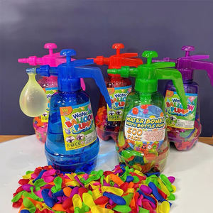 Jouets d'été pour enfants à succès : Ensemble de ballons d'eau à remplissage rapide, multicolores, avec 100 ballons – Fournitures de jeu pour enfants - Product Image 1