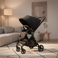 Direct usine luxe 3 en 1 bébé poussette léger voyage enfant en bas âge landau classique Buggy gros poussette pour bébé