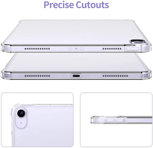 Nueva llegada a prueba de golpes Flexible suave transparente cubierta de la caja de la tableta para <span class=keywords><strong>Apple</strong></span> <span class=keywords><strong>Ipad</strong></span> <span class=keywords><strong>Air</strong></span> 5 10,9 2022 Fundas - Product Image 5