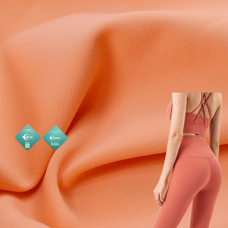 NEW BIO-BASED FABRIC Eco Friendly Sportswear High Elastic Elastane Polyamide Yoga Fabric