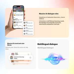 <span class=keywords><strong>Oso</strong></span> de Peluche Premium Personalizado <span class=keywords><strong>con</strong></span> IA, Súper Suave, Relleno de Algodón PP, Personalización Completa de Firmware/API, Personalidad de <span class=keywords><strong>Voz</strong></span> de Marca, MOQ 50 - Product Image 4