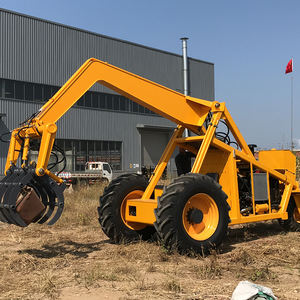 Cargador de rueda de caña de azúcar Máquina de caña de azúcar Grabber Cosechadora de caña de azúcar <span class=keywords><strong>Precio</strong></span> Cargador hidráulico de caña de azúcar - Product Image 4