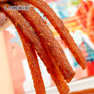Snack chinois décontracté, délicieux, doux et épicé, en bandes et en tranches super épicées, Latiao, en sachet - Product Image 4