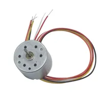 Moteur CC sans balais micro 12V/24V 4500-9000 tr/min, haute vitesse, PWM réglable CW/CCW, 2418 avec driver intégré, aimant permanent, usage domestique