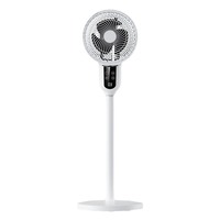 Ventilateur de sol à circulation d'air, télécommande, hauteur réglable, en plastique, économe en énergie, ventilateur sur pied pour la maison