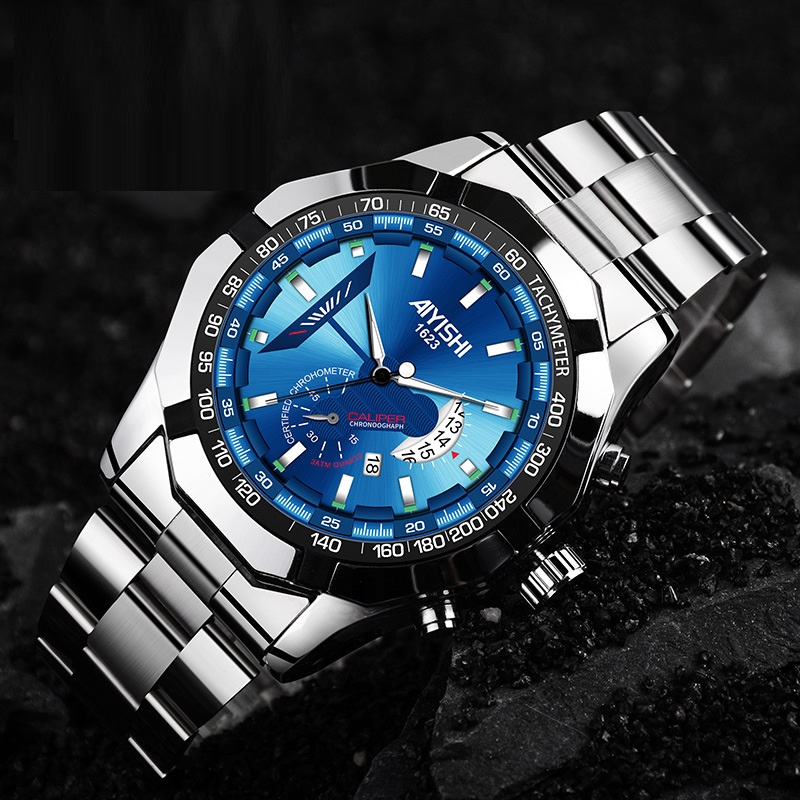 AIYISHI Hot Sale Vintage Watch for Men Custom Stainless Steel