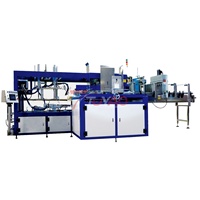 Système d'emballage automatique en carton enveloppant le scelleur de carton monteur de carton caser pour ligne d'embouteillage d'eau