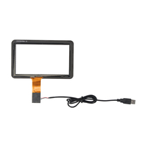 Módulo de Pantalla Táctil Capacitiva Personalizado de 7 Pulgadas con Interfaz USB/I2C para Dispositivos Médicos y Sistemas POS