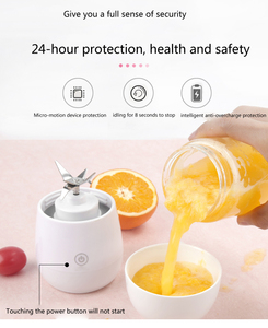 Licuadora Portátil de Vidrio con Capacidad de Botella de 450 ml, Licuadora de Mano Recargable por USB al Mejor Precio - Product Image 4