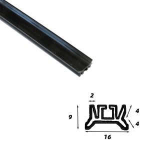 Tùy chỉnh theo yêu cầu đường sắt băng tải bảo vệ cạnh <span class=keywords><strong>uhmwpe</strong></span> polyethylene mặc Dải hướng dẫn đường sắt PE nhựa hướng dẫn dải - Product Image 3