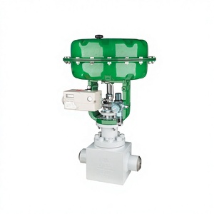 Vanne de commande pneumatique en acier inoxydable, pression moyenne, livraison gratuite, directement de l'usine - Product Image 1