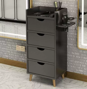 Salon Trolley Wholesale Storage Barber Shop Furniture Good Quality Folding Hair Salon Trolley Beauty Salon <b>Cart</b> Newest - Product Image 2