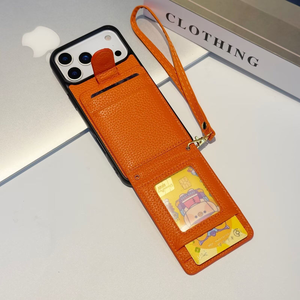 Custodia a libro di lusso in pelle PU con slot per carte, nuova cover protettiva per <span class=keywords><strong>iPhone</strong></span> 17 / <span class=keywords><strong>12</strong></span> Pro Max - Product Image 5