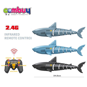 Juguete Acuático, Pez Submarino, <span class=keywords><strong>Robot</strong></span>, Juguete de <span class=keywords><strong>Tiburón</strong></span> a Control Remoto 2.4G - Product Image 4