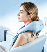 Masseur Shiatsu pour le cou et les épaules avec tapotement, pétrissage et percussion à haute fréquence pour soulager la douleur