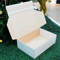 Cajas de Envío con Tiras Adhesivas de Diseño Gratuito, Cajas de Cartón Corrugado para Ropa Interior, Regalos, Ropa, Caja de Embalaje para Vestidos