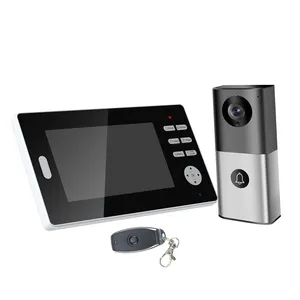 Visiophone sans fil avec écran LCD, interphone vidéo 2.4 ghz, haute définition, 7 pouces, visiophone sans fil