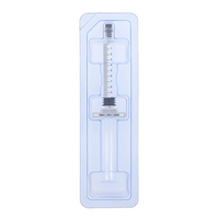 Seringue en verre stérilisée de 10 ml (10 cc) avec embout Luer Lock, poignée ergonomique et emballage sous blister