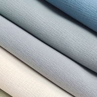 Tissu de lin Jacquard 100% Polyester de haute qualité pour rideaux d'hôtel occultants et triple tissage ignifuge